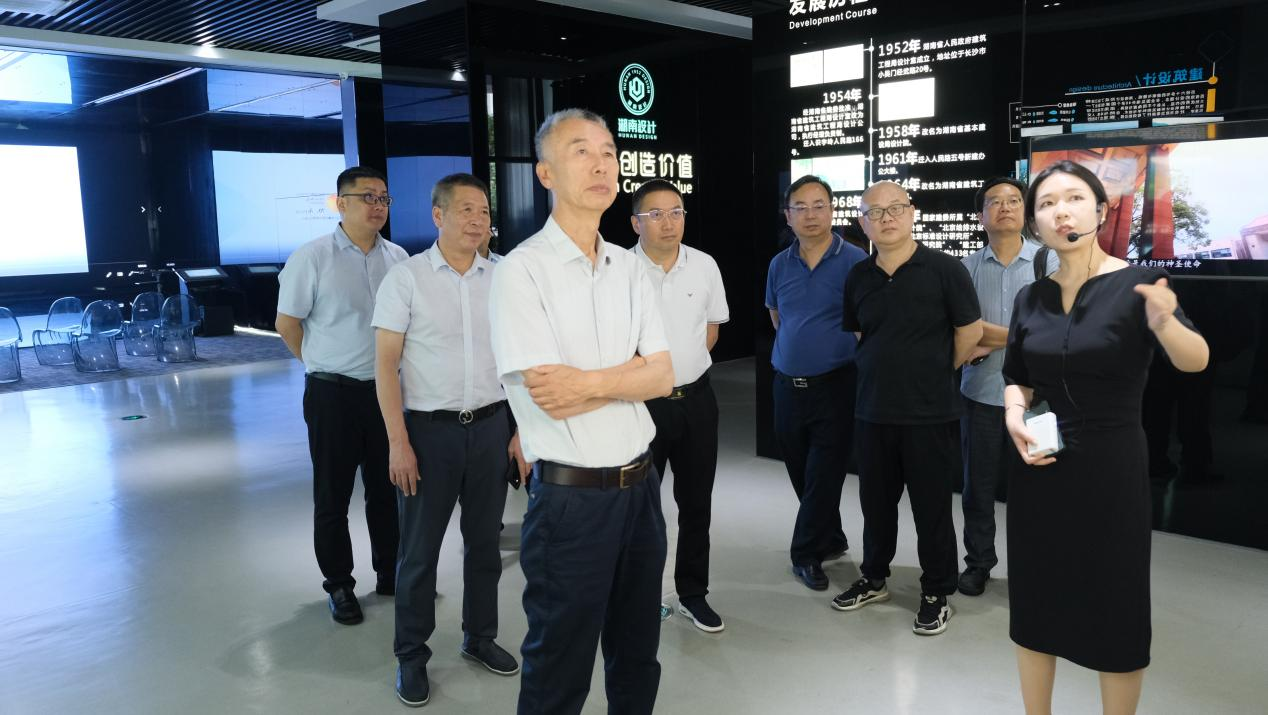 中国勘察设计协会副理事长王子牛走访调研湖南勘察设计企业